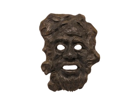 FILÓSOFO (2023). Pasta cerámica de alta, 125 x 150 x 45 mm